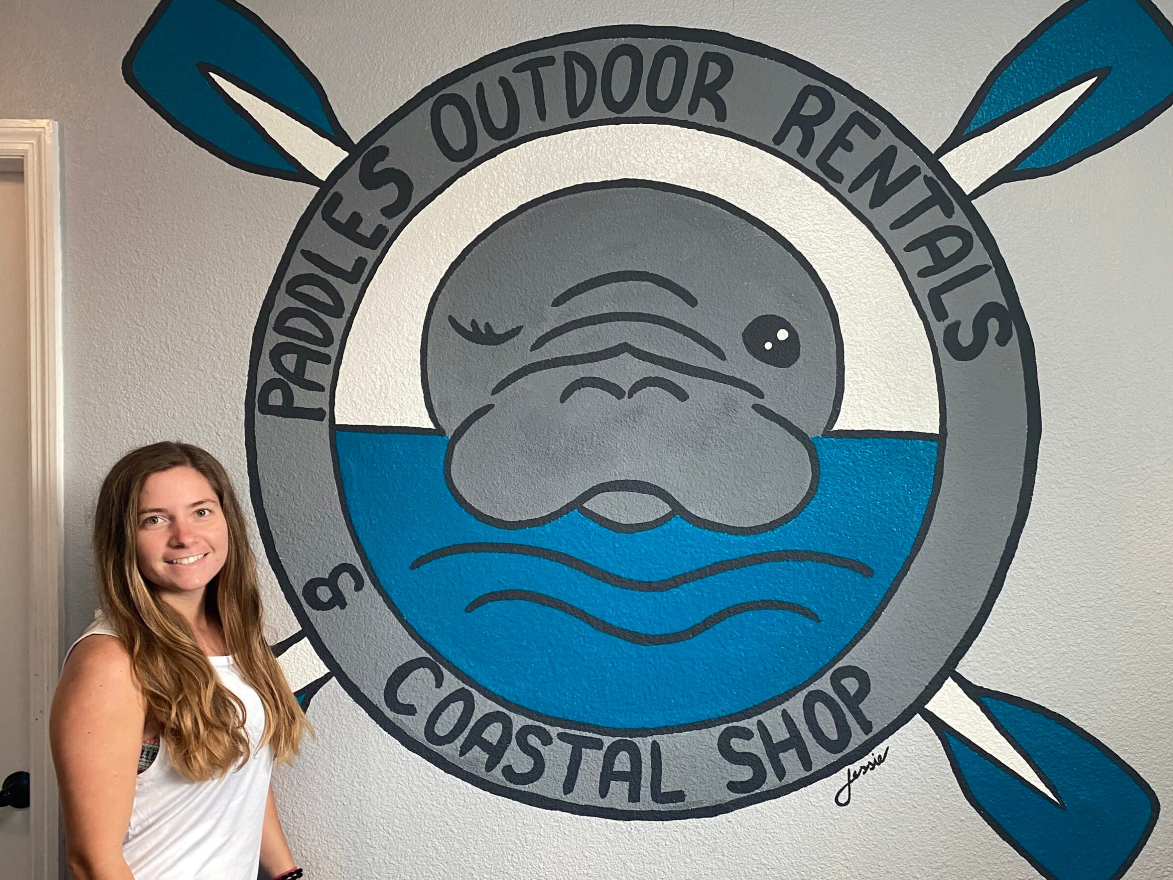 Jessica tour guide at Paddles Outdoor Rentals