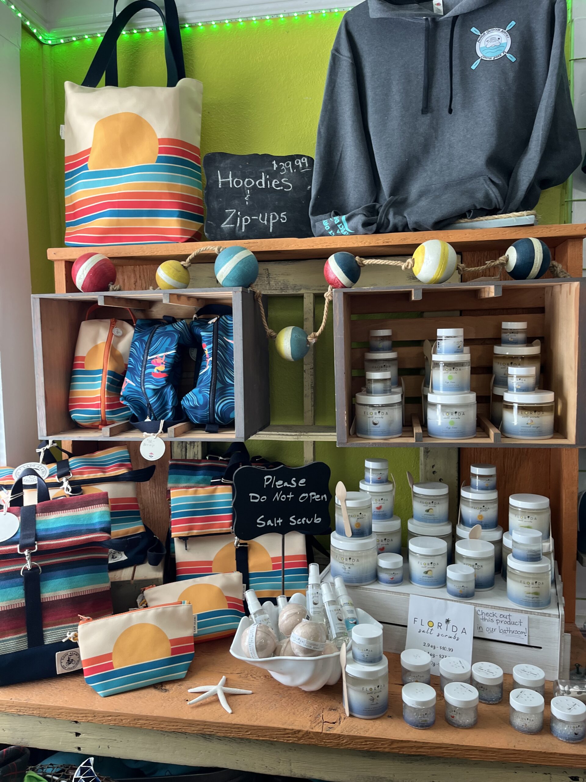 Florida salt scrub at Paddles Outdoor Rentals