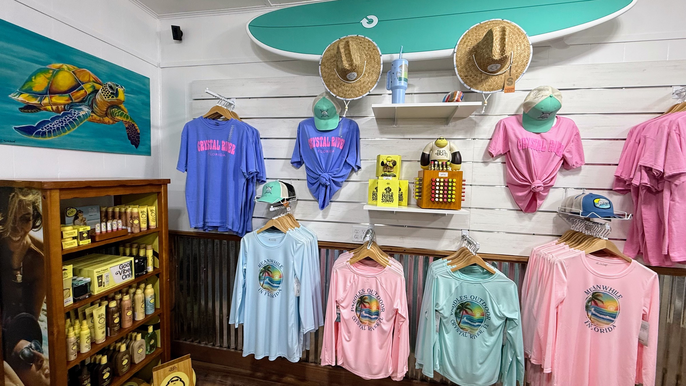 a bunch of items that are on display in a store