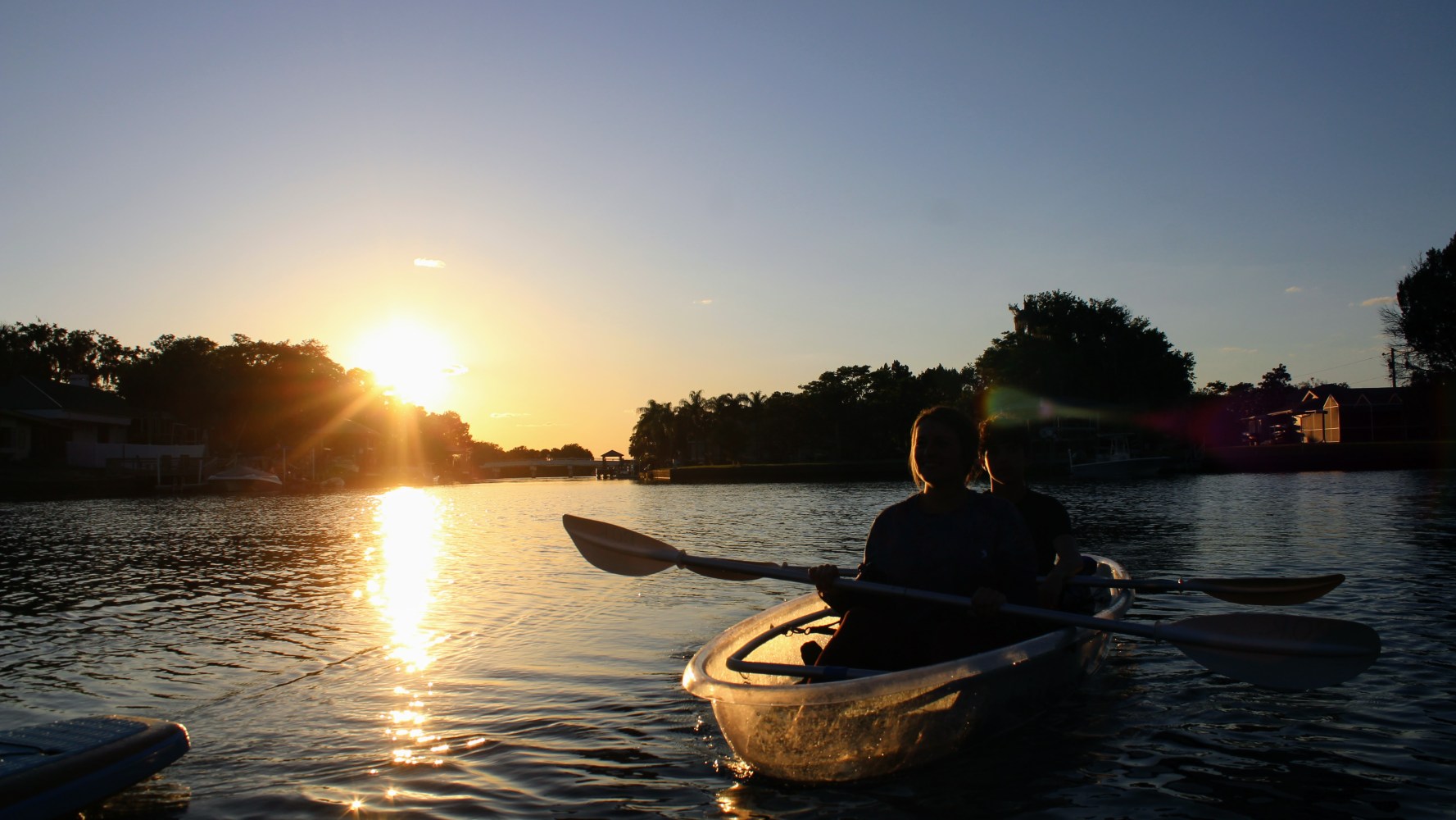 Sunset glow tour with Paddles Outdoor Rentals in Crystal River, Florida